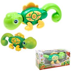 Игрушка на бат. 623-1 Хамелеон звук, подсветка в кор. Китайская игрушка1