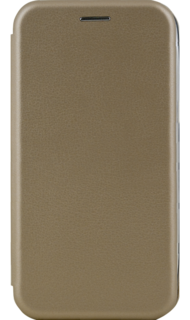 Чехол-книжка Deppa для Samsung Galaxy J2 Core, термополиуретан, золотистый