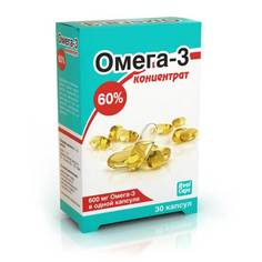 Омега-3 концентрат 60% капс.1000мг №30 РеалКапс