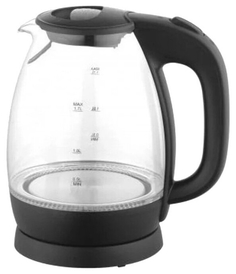 Чайник электрический MAGNIT RMK-2231 1.7 л черный, прозрачный