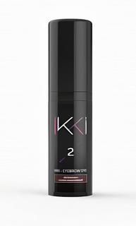 Гель-краска для бровей IKKI 5 мл во флаконе, тон темно- коричневый (dark brown) Lucas Cosmetics