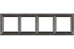 JUNG EcoProfi DECO Антрацит Рамка 4-ая EPD484AN