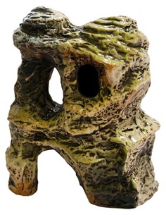 Декорации для аквариума ZooExpress, грот Иж Скала С 2а, 11x7,5x14 см