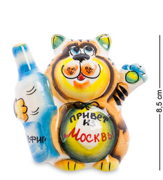 Фигурка Кот-Кефир цв. (Гжельский фарфор) ГЛ-360 113-703984 Art East