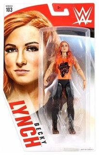 Mattel Подвижная фигурка Бекки Линч (Becky Lynch (Orange Shirt) - WWE Series 103)