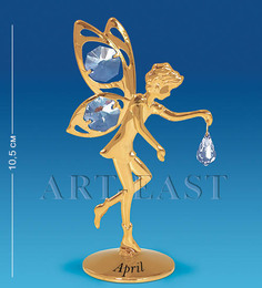 Фигурка Фея - апрель (Юнион) AR-3426/ 4 113-60218 Crystal Temptations