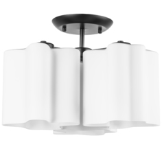 Потолочная люстра Lightstar Nubi 802037, Черный, E27 120