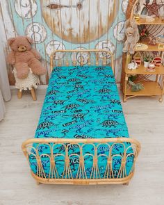 Простыня на резинке, бязь "Всё себе" "Динчик"; 140 х 200 (размер)