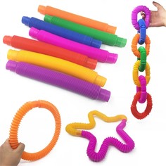 Развивающая игрушка-антистресс Pop Tubes, D=40 мм No Brand