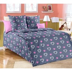 Простыня 60х120 на резинке бязь Валери серый (борт 12 см) Ивановотекстиль