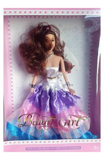 Кукла в бальном платье коллекционная Beauty Girl подвижные суставы 29 см MSN Toys