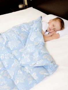 Детское утяжеленное одеяло с лузгой гречихи (регулируемое) (110*140) Bio Textiles