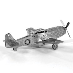 Fascinations Металлический 3D конструктор самолет Мустанг (Mustang P-51 Metal Earth)