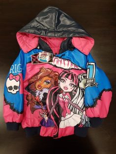 Monster High Куртка демисезонная двусторонняя с капюшоном