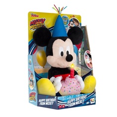 Disney Мягкая игрушка Микки и весёлые гонки: День рождения Микки 34 см