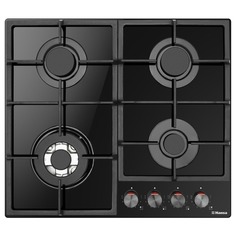 Встраиваемая варочная панель газовая Hansa BHKS631540 Black