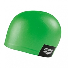 Шапочка для плавания ARENA Logo Moulded Cap, арт.001912204, ЗЕЛЕНЫЙ, силикон