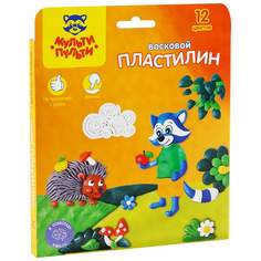 Пластилин классический Мульти-Пульти арт. 243008, 12 цв. х 3 уп.