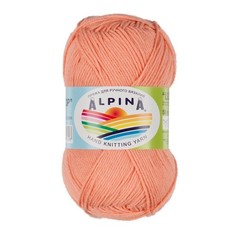Пряжа ALPINA LOLLIPOP 10 шт. в упак. цвет коралловый LOLLIPOP-10, 175 м от