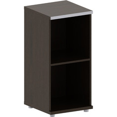 Мебель Д_ САТУРН-Д Стеллаж низкий узкий (800, 021) венге No Brand