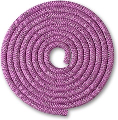 Скакалка гимнастическая INDIGO SM-124 300 см lilac