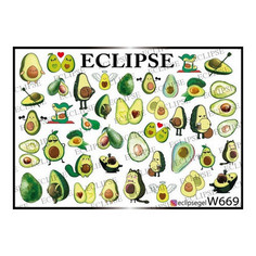 Набор, Eclipse, Слайдер-дизайн для ногтей W №669, 2 шт.