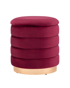 Пуф Франсис велюр винный Stool Group
