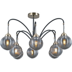 Люстра потолочная illumico IL0433-8PSQ-79 BK AB