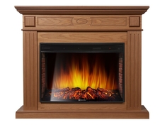 Каминокомплект Electrolux Bianco 30 с очагом EFP/P-3320RLS шпон дуб