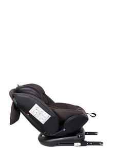 Автокресло группы 0+/1/2/3 (0-36 кг) KK999 Isofix темно-серое No Brand