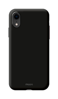Чехол-крышка Deppa Gel Color Case для iPhone XR, полиуретан, черный
