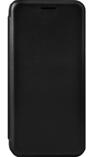 Чехол-книжка Deppa для Samsung Galaxy A8, кожзам, черный