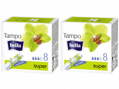 Тампоны Bella tampo Super premium 2 уп х 8 шт