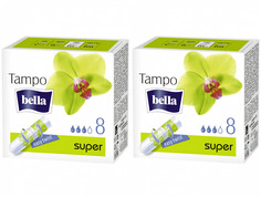 Тампоны Bella tampo Super premium 2 уп х 8 шт