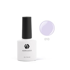Гель-лак ADRICOCO №010 пепельно-сиреневый 8 мл