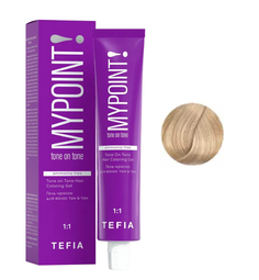 Безаммиачная гель-краска для волос Tefia Mypoint 10.37, 60 мл