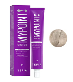 Безаммиачная гель-краска для волос Tefia Mypoint 10.1, 60 мл