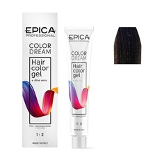 Гель-краска для волос EPICA Colordream 4.71 шатен шоколадно-пепельный 100 мл