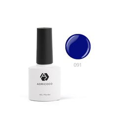 Гель-лак ADRICOCO №091 королевский синий 8 мл