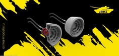 AM7311 Подсветка сопел МиГ-25ПУ, 1/72 Arma Models