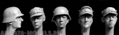 HGH27 The Last Ditch. 5 heads Volkssturm 1945 Hornet