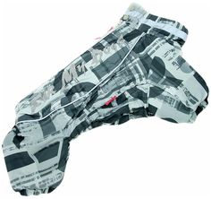 Комбинезон для собак FOR MY DOGS серый для мальчиков, FW997-2021 M (10)