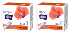 Тампоны Bella tampo Super Plus Premium comfort 2 уп х 8 шт