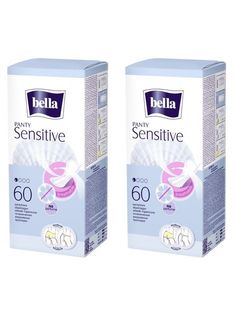 Прокладки ежедневные Bella Panty Sensitive, 60шт. х 2уп.