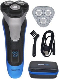 Электробритва Rozia Pro rz-35 Blue, Black