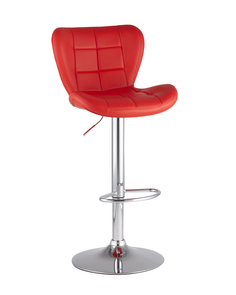 Барный стул Stool Group Бон PORSCHE RED, красный/серебро