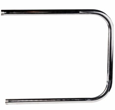 Полотенцесушитель водяной нерж сталь П-образный Ду 25 (1") НР 500х500мм боковое подключени Элит Металл