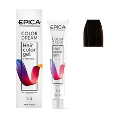 5.77 гель-краска для волос, светлый шатен шоколадный интенсивный / Colordream 100 мл Epica