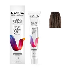 7.17 гель-краска для волос, русый древесный / Colordream 100 мл Epica