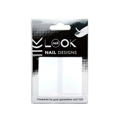 50217 NL ТРАФАРЕТЫ ДЛЯ ДИЗАЙНА НОГТЕЙ NAILLOOK TIP GUIDES No Brand